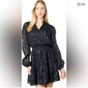 Lilly Pulitzer Avelynn Silk Black Dress